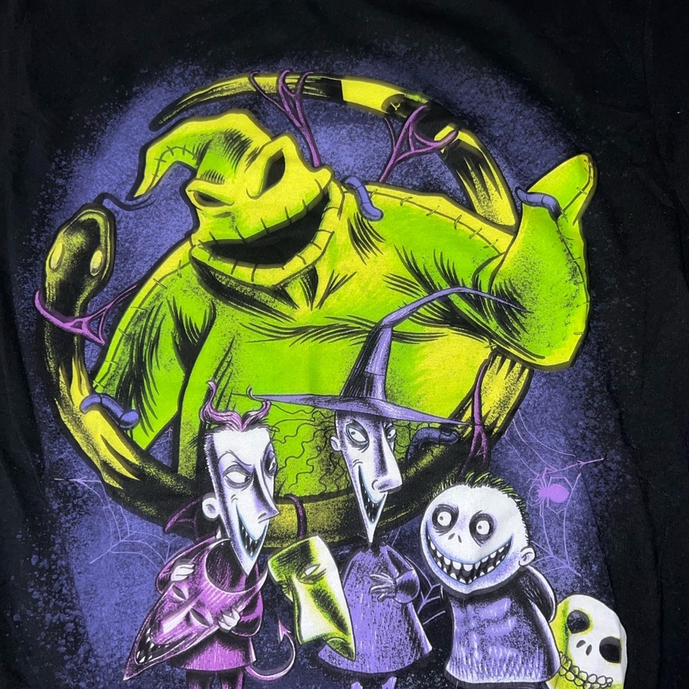 Graphic Tee with  NIGHTMARE BEFORE CHRISTMAS OGGIE BOOGIE